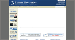 Desktop Screenshot of extron.com.au